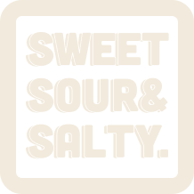 sweet sour and salty logo